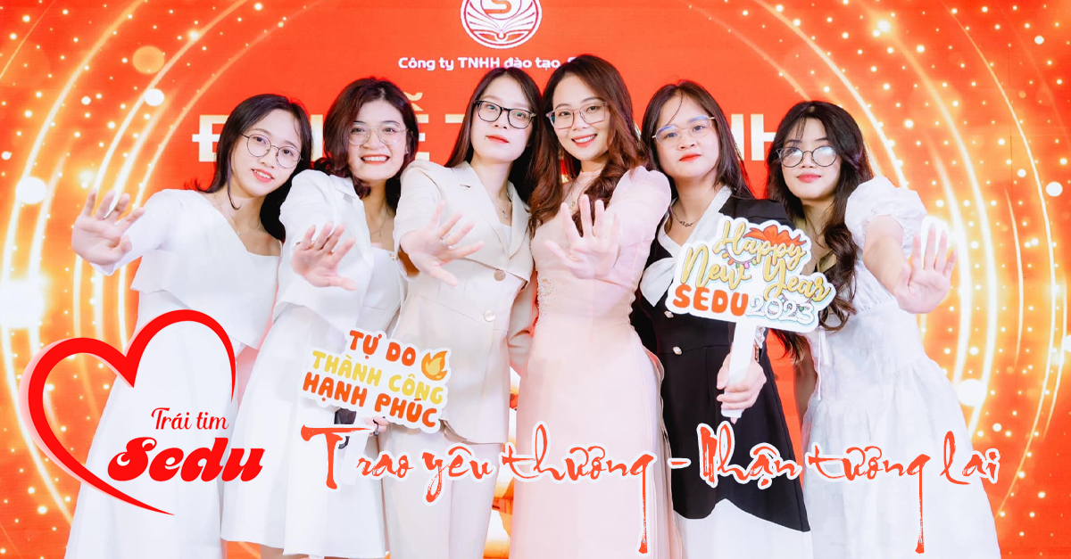 Thực hiện kế hoạch hoạt động năm 2024, Công ty Cổ phần Đào tạo Sedu chính thức thành lập Quỹ Trái tim Sedu - dự án thiện nguyện của Trung tâm ngoại ngữ Sedu.