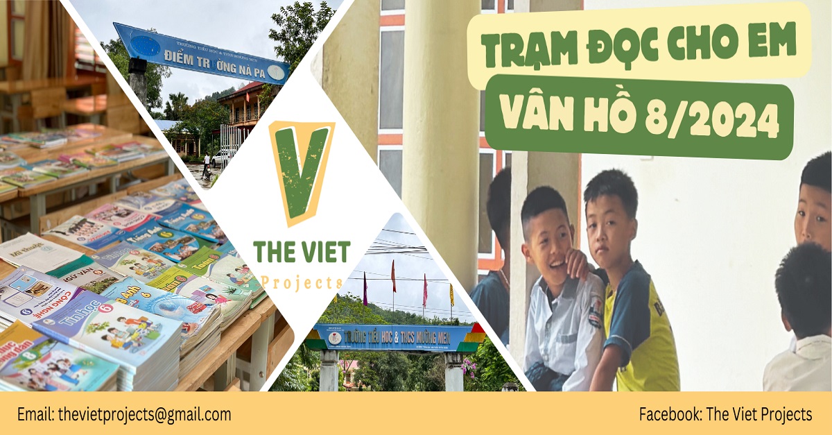 The Viet Projects đã khởi động dự án “Trạm đọc cho em” với sứ mệnh đầy ý nghĩa, mang tri thức đến với các em nhỏ vùng cao nơi điều kiện học tập còn nhiều thiếu thốn. 